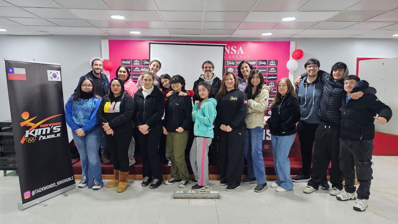 Charla de Nutrición Deportiva en la Escuela de Taekwondo Kim’s Ñuble