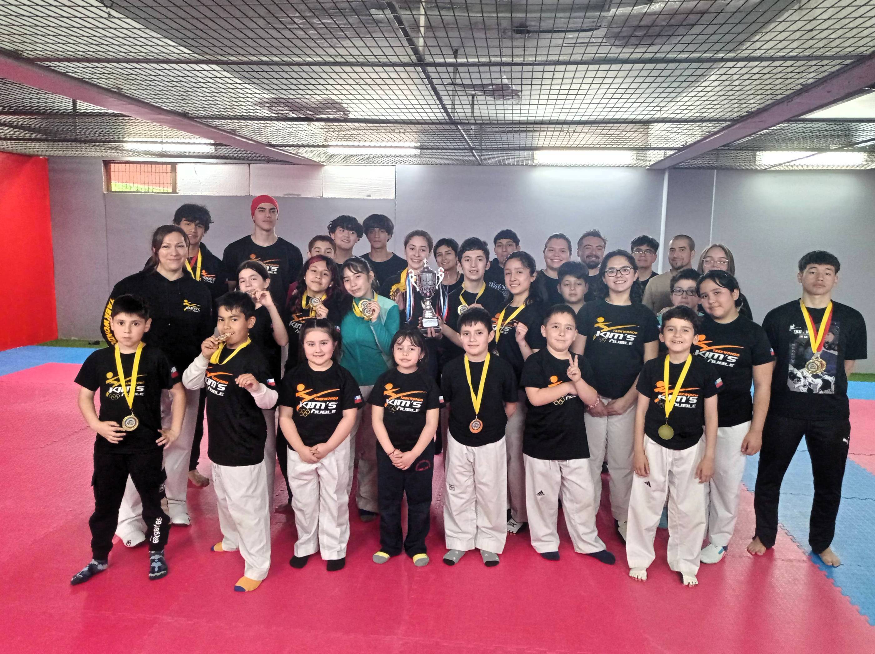 Gran actuación de Taekwondo Kim's Ñuble en el Campeonato TK3 Regional