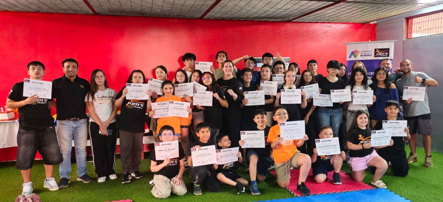 Cierre de Año Escuela de Taekwondo Kims Ñuble