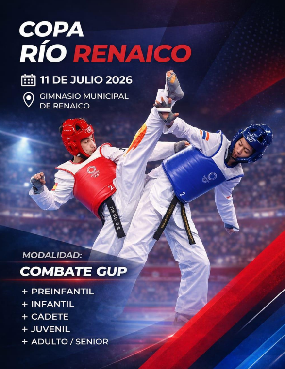 CAMPEONATO NACIONAL DE TAEKWONDO RIO RENAICO “COPA RENAICO 2026”