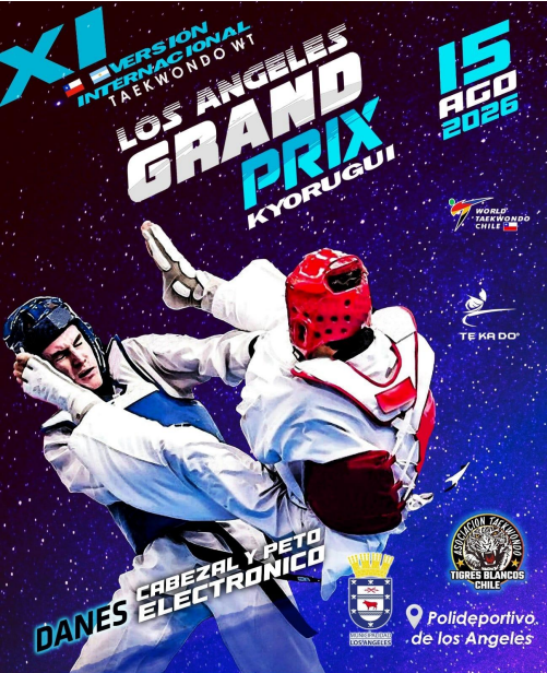 11° GRAND PRIX INTERNACIONAL TAEKWONDO WT LOS ANGELES-CHILE 2026 