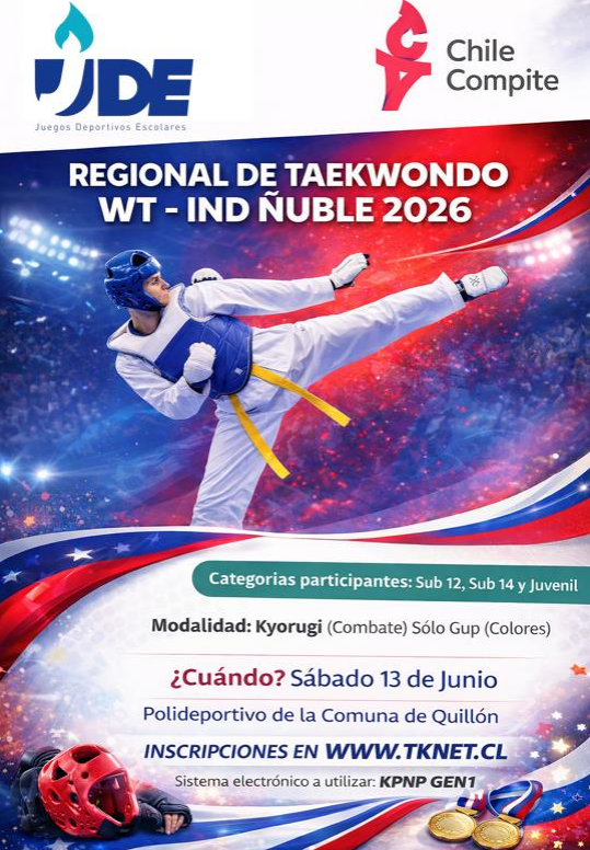 JUEGOS DEPORTIVOS ESCOLARES IND ÑUBLE 2026